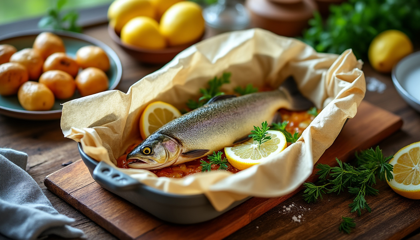 découvrez nos astuces pour réussir la cuisson des truites au four et préparer un plat savoureux, tendre et plein de saveurs à partager en famille.