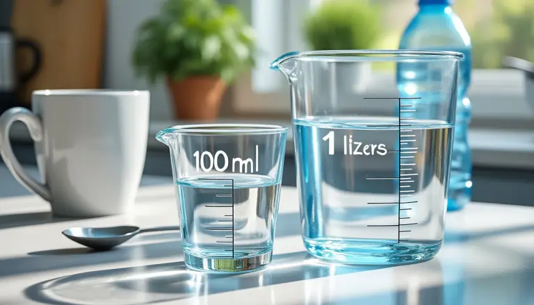 Comprendre la conversion de 100 ml en litre et ses utilisations courantes