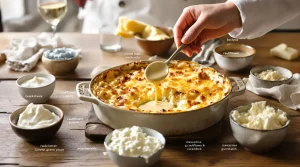 par quoi remplacer la béchamel dans un gratin