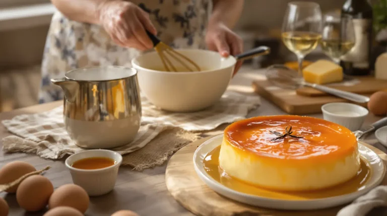 recette flan aux œufs de nos grand-mère