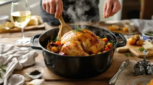 Temps de cuisson pintade en cocotte en fonte: secrets maison