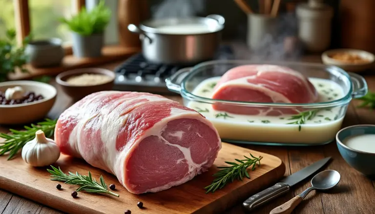 découvrez nos astuces pour préparer un rôti de porc au lait tendre et savoureux, une recette simple et délicieuse qui ravira vos papilles.