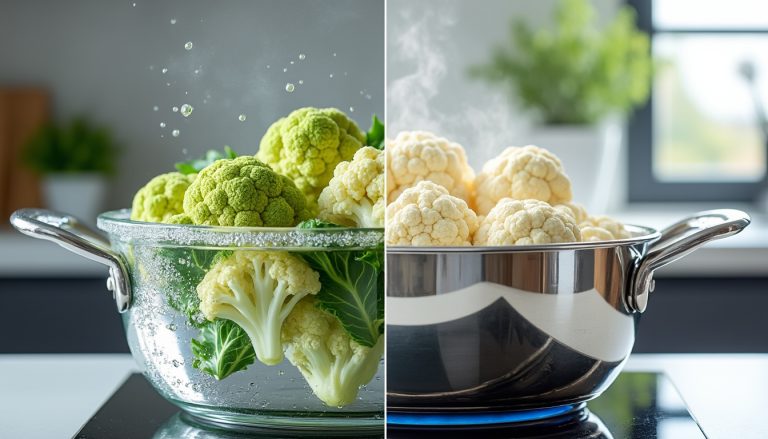 découvrez la méthode idéale pour cuire le chou-fleur : faut-il privilégier l'eau froide ou l'eau chaude pour conserver saveurs et nutriments.