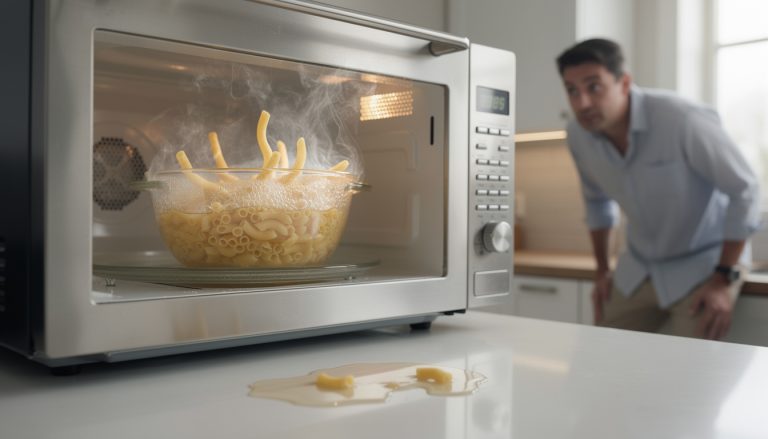 découvrez les risques liés à la cuisson des pâtes au micro-ondes et apprenez comment éviter les dangers pour une préparation sûre et savoureuse.