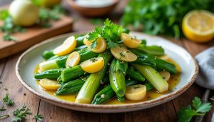 découvrez une recette simple et savoureuse mettant en valeur les verts de poireaux, idéale pour cuisiner de manière originale et délicieuse.