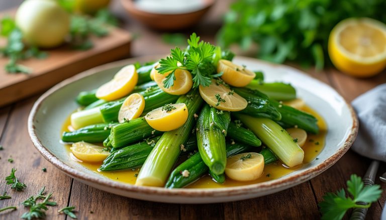 découvrez une recette simple et savoureuse mettant en valeur les verts de poireaux, idéale pour cuisiner de manière originale et délicieuse.