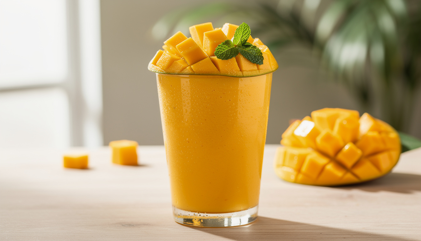 découvrez comment préparer un smoothie mangue savoureux et nutritif avec notre recette simple et rapide, idéale pour une pause santé pleine de fraîcheur.